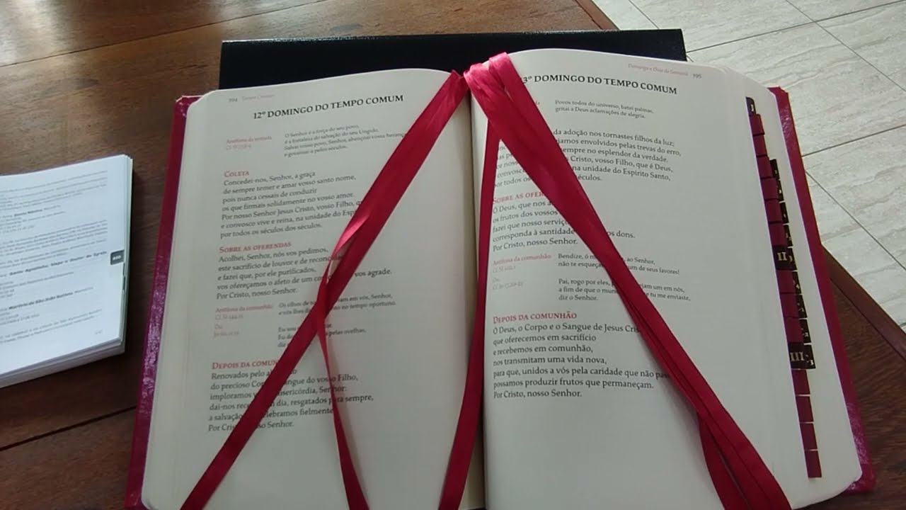 COMO MARCAR O NOVO MISSAL ROMANO?!?!