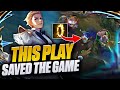 This ONE play saved the entire game... (Challenger Ezreal Full Gameplay)