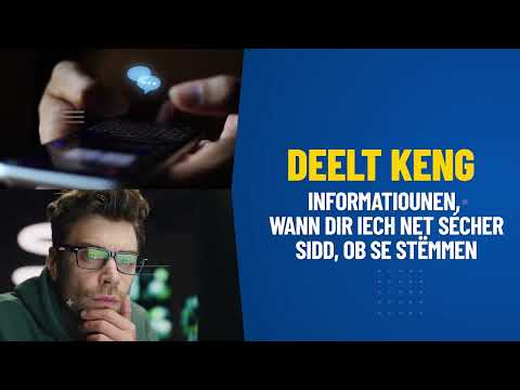 Schützt Iech géint Manipulatioun