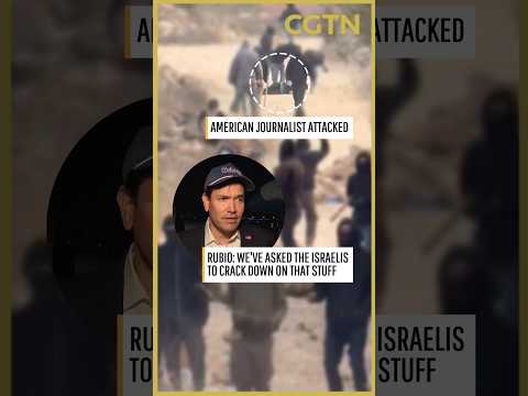 US urges Israel to act after settlers attack American journalist