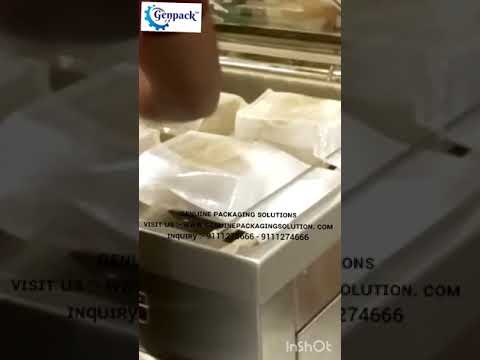 Khakhra Vacuum Packing Machine | Khakhra Packaging Machine|  For! panner  Khakhra DZ500