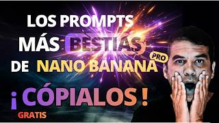 These SECRET PROMPTS for NANO BANANA PRO are PURE GOLD | Free