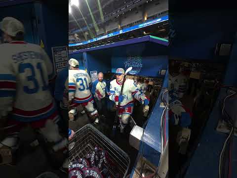 All hands on deck 🫡 #nyr #hockey #hockeyequipment #winterclassic #nhl #sports