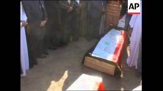 Funeral of assassinated Sunni leader who led revolt against al-Qaida in Iraq