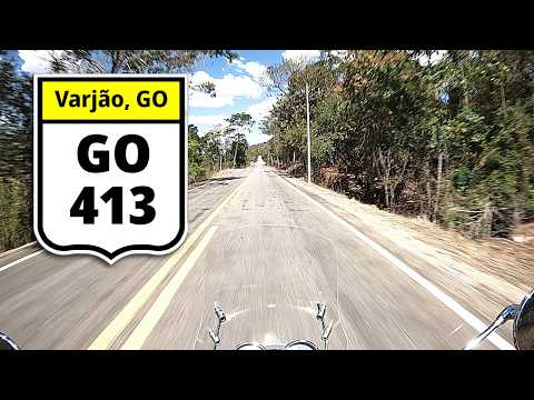 Chegando em Varjão, GO pela GO 413