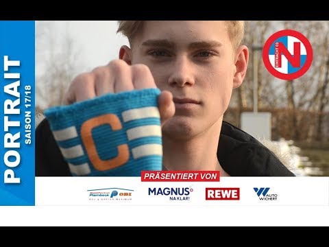 Kapitän und Leistungsträger - Justin Morten Elling (FC Eintracht Norderstedt U17) geht vorweg