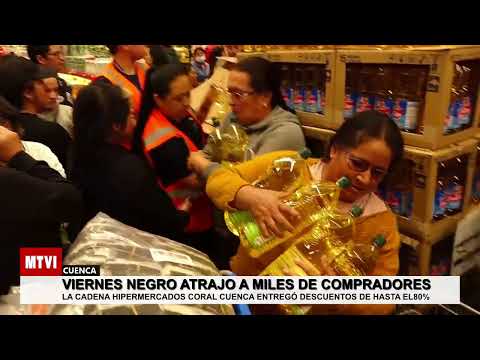 Grandes descuentos por Viernes Negro en Cuenca