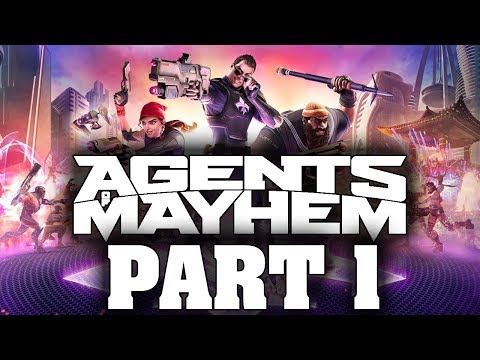 Agents Of Mayhem (FULL GAME) - Let's Play - Part 1 - "Spin-Off" | DanQ8000