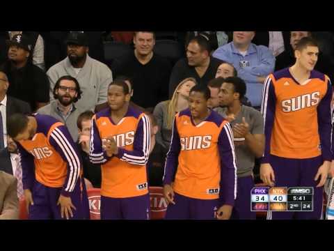 Gerald Green SICK Reverse Dunk vs The Knicks 01.13.14