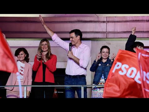 إسبانيا الاشتراكيون يتصدرون الانتخابات التشريعية واليمين المتطرف ثالث قوة سياسية