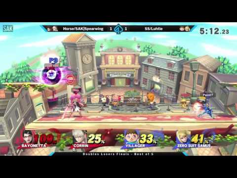 Gambit: June Doubles Losers Finals - Horse/Spearwing (Red) vs SS/Luhtie (Blue)