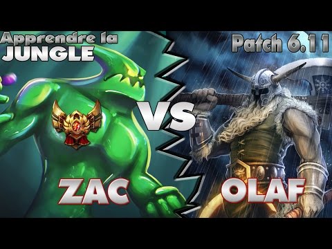 Match up : ZAC JUNGLE VS OLAF GOLD 6.11 [FR]