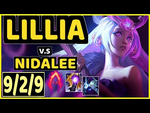 JANKOS (LILLIA) vs NIDALEE - 9/2/9 KDA JUNGLE CHALLENGER GAMEPLAY - EUW