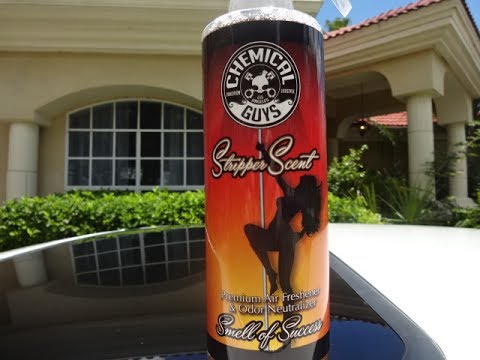 Chemical Guys Stripper Scent Air Freshener Review on my Nissan GTR