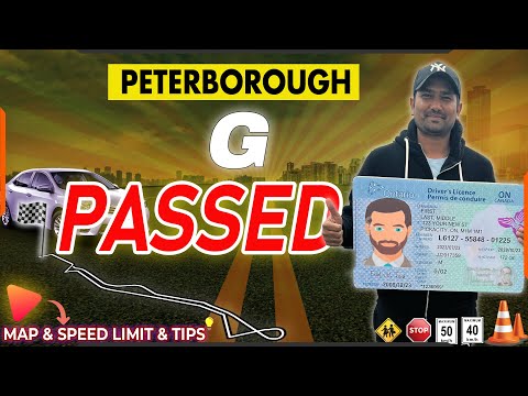 'Nailed It! G Road Test Success in Peterborough 🎉 | Full Test Route, Maps, and Tips (2023)'