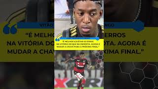 "MELHOR AJUSTAR NA VITÓRIA!" Vitão analisa defesa do Flamengo após eliminar o Botafogo 🔴⚫
