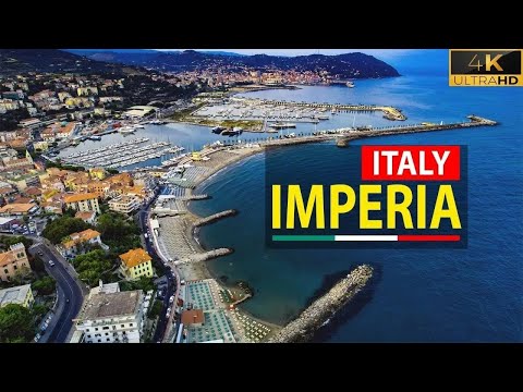 Imperia 🇮🇹 Drone Footage Reveals Beautiful Scenery Italy