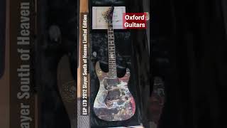 Video thumbnail for ESP LTD 2012 Slayer South of Heaven Limited Edition guitar #shorts by Oxford Guitars