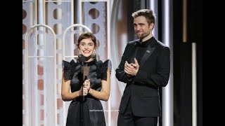Robert Pattinson talked about presenting with Emma Watson at 2018 Golden Globe Awards!