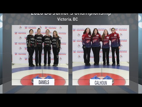 BC Juniors 2020 - Draw 7  - Team Calhoun x Team Daniels
