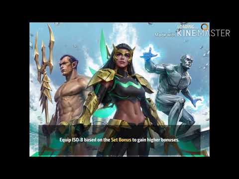 Marvel Future Fight Silver Surfer VS Jean Grey/Quicksilver/thanos (t2 vs t3s)
