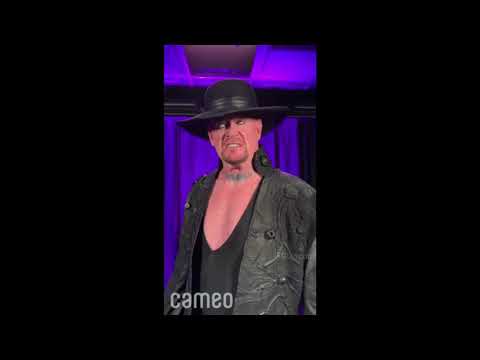 These Are The Kind Messages You Get From The Undertaker On Cameo For $1000