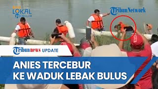 Detik-detik Anies Baswedan Tercebur ke Waduk Lebas Bulus, Kalah Lomba Gebuk Bantal Lawan Ketua RT