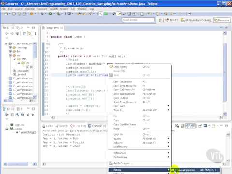 Vtc Player Advanced Java Programming Java Se 7 Generics Subtyping