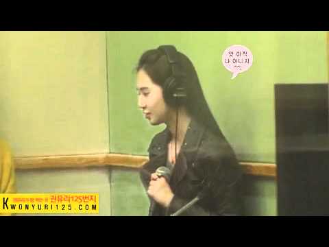 [Fancam] 101101 Yuri SNSD@Kiss the radio(Sukira)