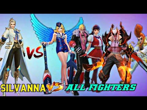 MOBILE LEGENDS NEW HERO SILVANNA VS ALL FIGHTERS • MOBILE LEGENDS 1 VS 1 TOURNAMENT