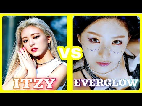 [TOP 5] ITZY VS EVERGLOW RANKING IN DIFFERENT CATEGORIES (vocal,rap,dance,visual)
