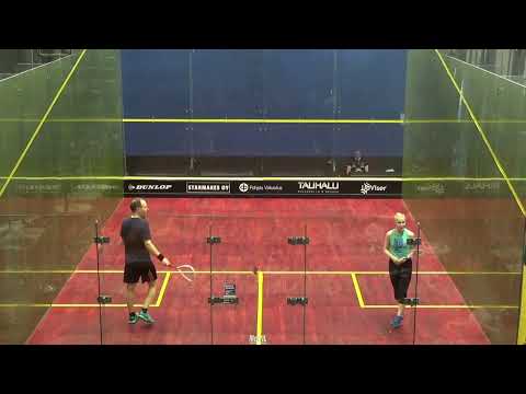JSK Squash 2022: Heikki Ruotanen JSK -  Riina Koskinen HSRC