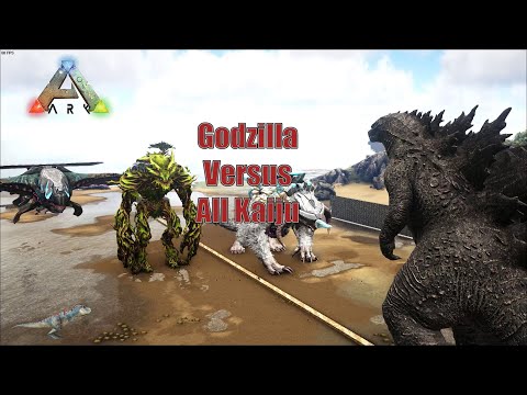 Godzilla Versus all kaiju | Forest titan | Ice titan | Desert titan battle | Ark survival evolved