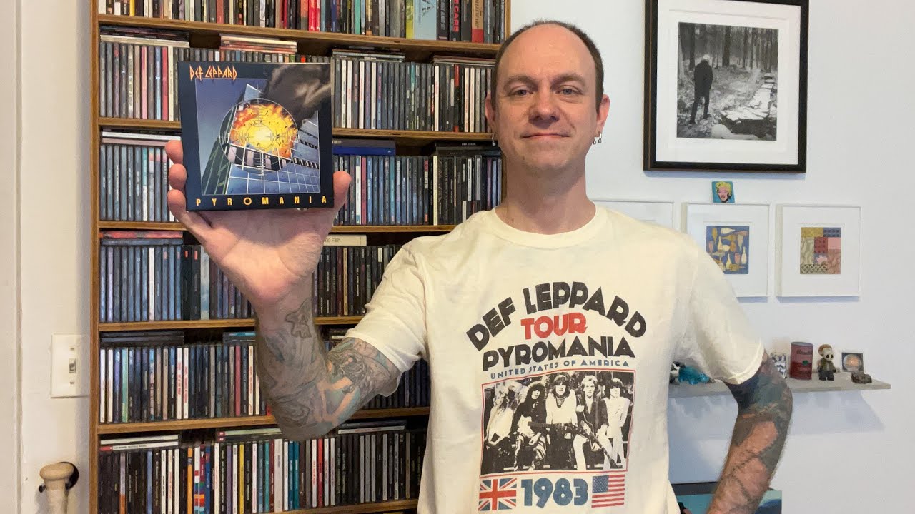 Rock T-Shirt Hall Of Fame #1 - Def Leppard - Pyromania USA Tour 1983