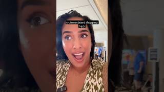 cruise onboard shopping hack (they ALWAYS leave their bigger sales to the last sea days #cruisehack