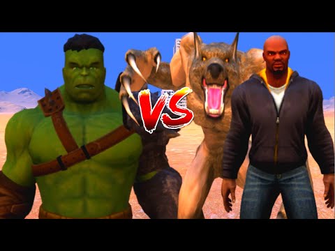 100 HULK vs 1000 Werewolf and 1000 Luke Cage (Marvel vs Marvel)