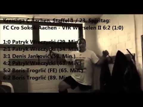 KLC Aachen 2014/2015 Sokoli - VfR Würselen II 6:2 / Slavlje nakon pobjede Sokola