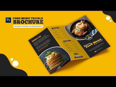 How to Design Food Special Menu Flyer Adobe Photoshop Tutorial Speed Art Grafix Mentor