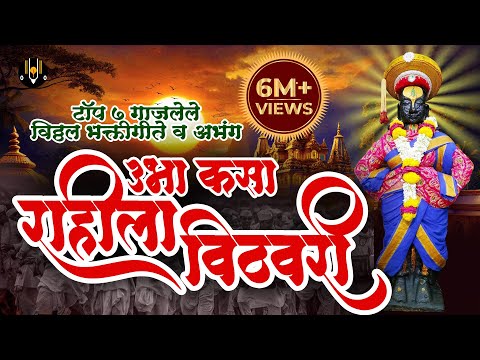 विठ्ठल भक्ती - उभा कसा राहिला विटेवरी | विठ्ठलाची गाणी | Vitthal Songs Marathi | पांडुरंगाची गाणी
