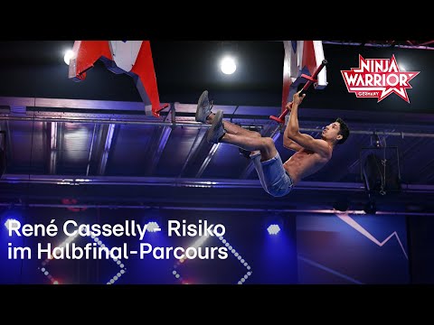 René Casselly geht volles Risiko und knackt die 1-Minuten-Grenze | Ninja Warrior Germany 2022