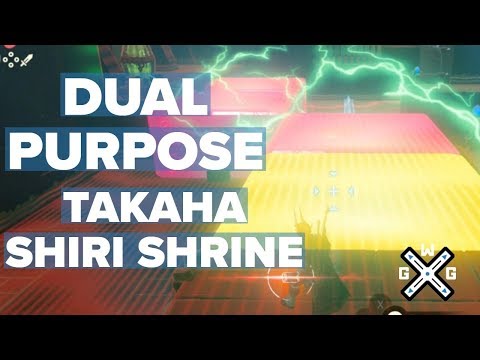 Dual Purpose - Takama Shiri Shrine Walkthrough - Keive Tala Shrine - Zelda: Breath of the Wild BotW