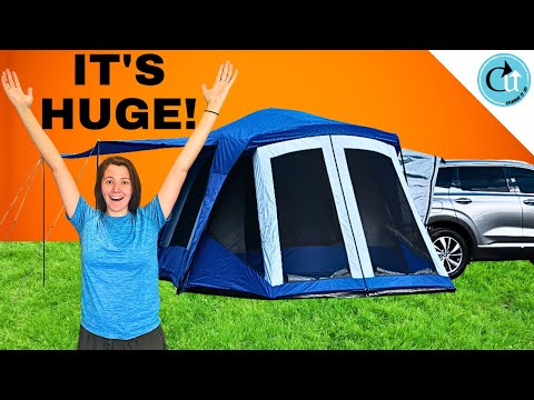 Setting-Up the NAPIER Sportz SUV Tent for Full-Time Travel