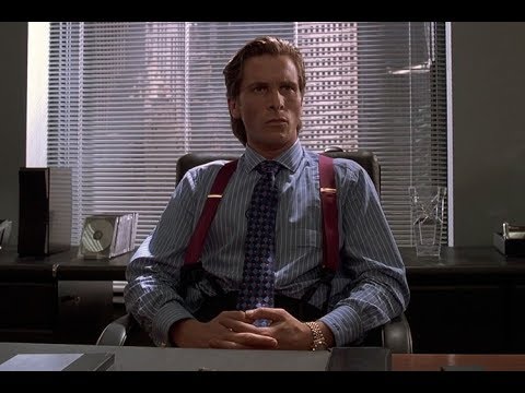 American Psycho - Office Interrogation - 1080 HD
