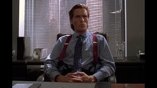 American Psycho - Office Interrogation - 1080 HD video
