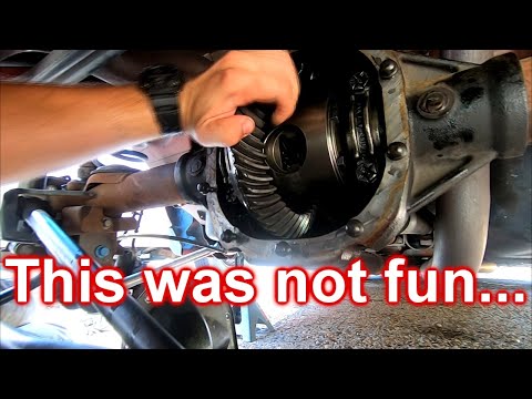 Removing and Installing The New Eaton TrueTrac Differential (AllThingsBoost)