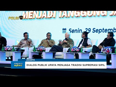 KOMPOLNAS DORONG POLRI LEBIH HUMANIS DAN DEMOKRATIS DALAM MENDUKUNG SUPREMASI SIPIL
