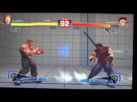 Final Round 18 Ultra Street Fighter 4: EG|Ricky Ortiz (Rolento) vs TSC|Dieminion (Guile)