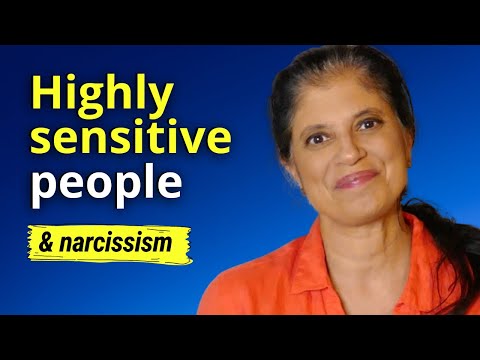 Highly sensitive people and narcissism