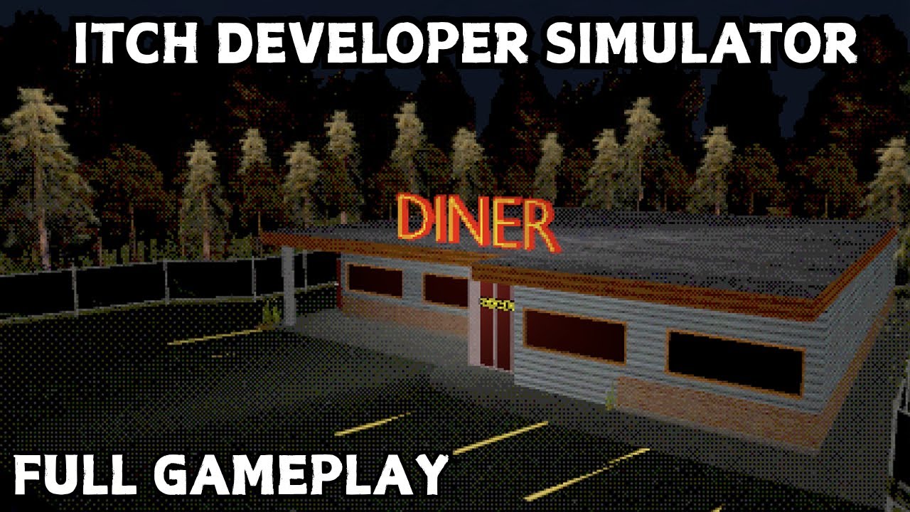 Itch Developer Simulator - Full Gameplay | Indie Horror Game | 2025