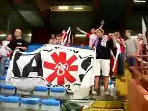 Aalborg BK (AaB) Fans in Genoa